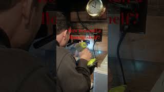 How to install a floating shelf? #shorts #diy #remodel