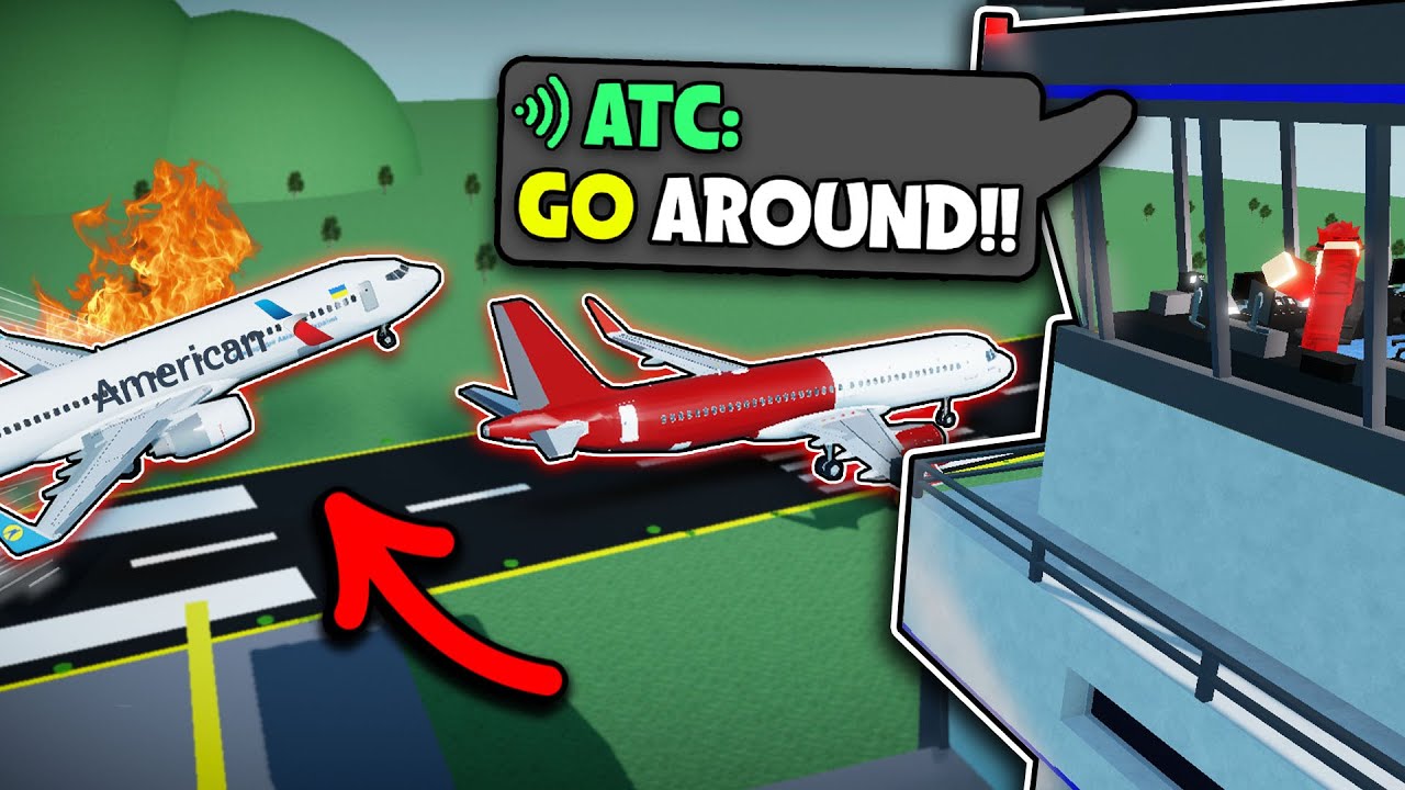 I BECAME AIR TRAFFIC CONTROL IN ROBLOX...