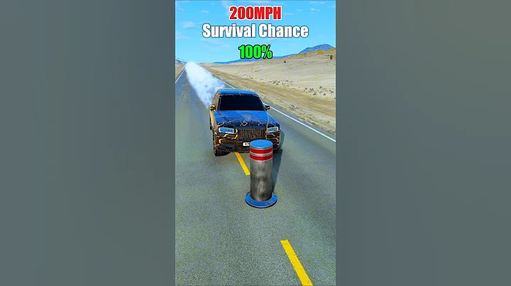 Realistic Crashes at Different Speeds! 🚗💥 BeamNG.drive Physics Test! #BeamNG #RealisticCrashes