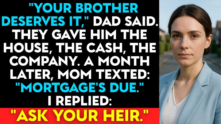 “Your Brother Deserves It,” Dad Said—Then They Came Begging When the Bills Hit