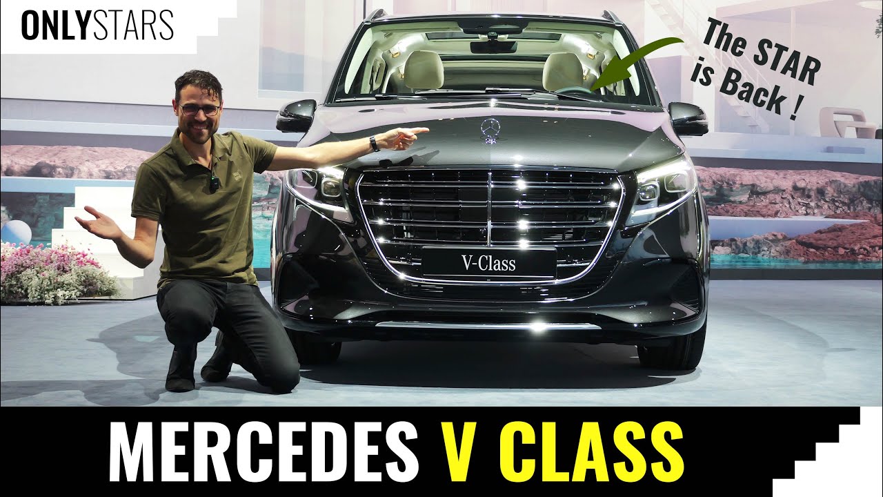 2024 Mercedes V Class Facelift - The Most Luxureous Va in the Market?