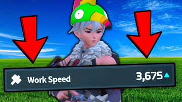 Palworld But I Only Care About Work Speed!