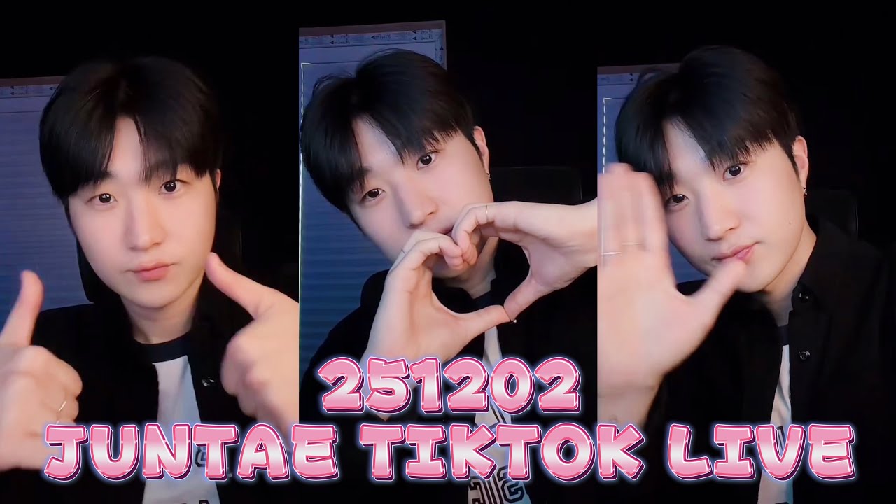 [JUNTAE] 251202 JUNTAE TIKTOK LIVE (#inaminute #인어미닛 #juntae #kpopidol ...