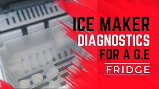 GE Fridge Icemaker Diagnostic Test And Teardown