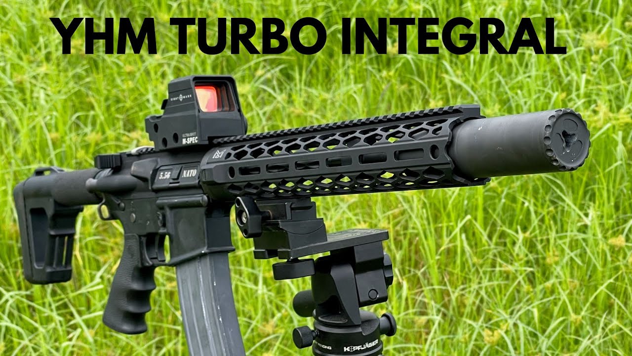 Integrally suppressed AR Rifle - YHM Integral Turbo 2