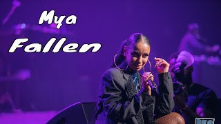 Mya performing Fallen Live 2019