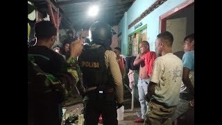 Tim Gabungan Bubarkan Pesta Miras di Oeba dan Oepura, Kota Kupang - NTT