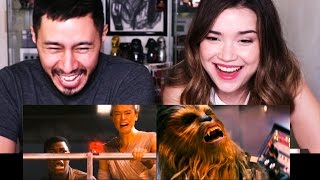 Bad Lip Reading Star Wars THE FORCE AWAKENS | Reaction by Jaby & Achara