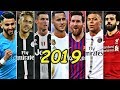 مهارات نجوم كرة القدم ميكس 2019 ● ميسي ● رونالدو ● صلاح ● نيمار ● هازارد ● محرز و آخرون | HD