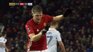 Bastian Schweinsteiger vs Wigan Athletic Home HD 720p (29/01/2017) by 1900FCBFreak