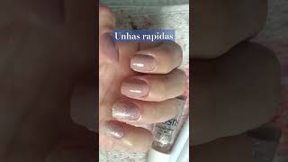 unhas rapidas decoradas #viralvideo #nailart #unhasecores #nails #unhaslindas #youtubeshorts #unhas