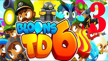 BLOONS TD 6 (map TOWN CENTER easy mode) part 3