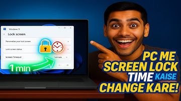 How to Change Screen Lock Time on PC and Laptop – Full Guide