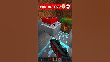 Minecraft Tree TRAP💀🤯#shorts