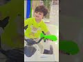 Hashi is ##driving his favorite car #baby #babyboy #foryou #babyfunny #babyshorts #funny #viralvideo