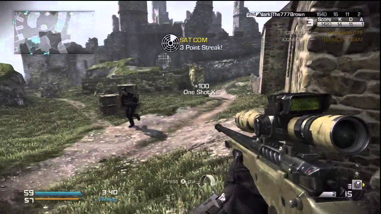 Perfectionist With L115 -  CoD Ghosts Wii U Gameplay - Perfectionist With L115 -  CoD Ghosts Wii U Gameplay