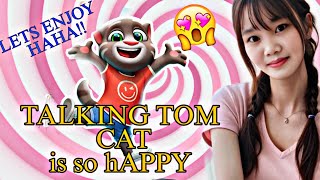 TALKING TOM FUN ZONE, Simply happy Tom LIVE #asmr#talking tom#Happy screenshot 3