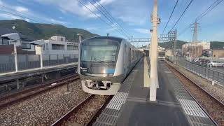 小田急5000形51F回送電車新松田駅発車