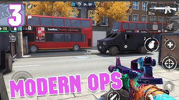 MODERN OPS ONLINE FPS 2019 MOBILE SHOOTER ANDROID GAMEPLAY AND WALKTHROUGH PART 3