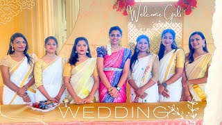 Best Welcome Girls | Reception Girls | Event Hostess For Wedding & Other Events | @mrmrsevents