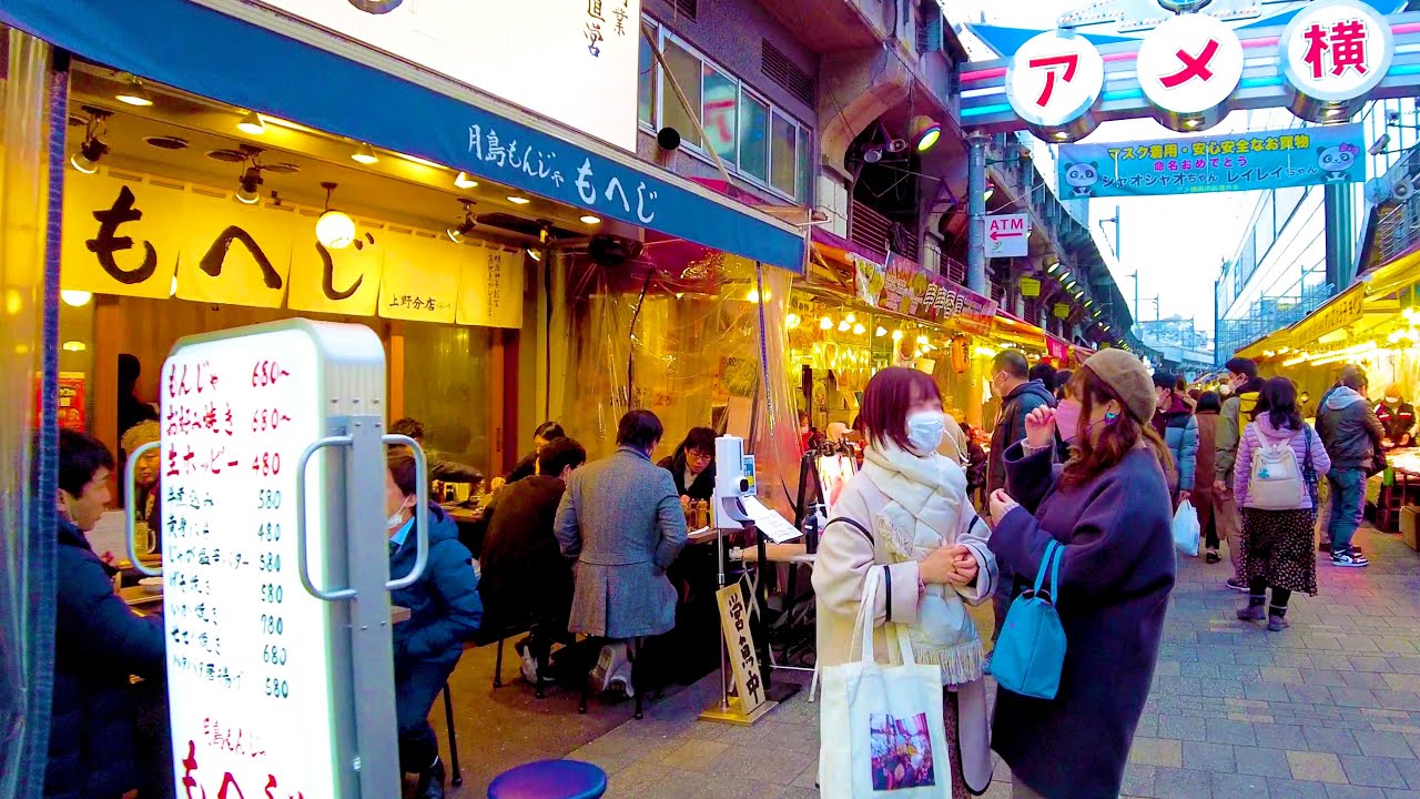 Ueno in Tokyo can relax in Ameyoko ♪ 💖 4K ASMR Nonstop 1 hour 04 minutes | ข้อมูลที่เกี่ยวข้องกับร้านอาหาร uenoที่มีรายละเอียดมากที่สุด