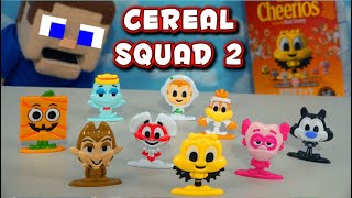 LUCKY Charms CEREAL SQUAD 2 Halloween Monster Cereal TOYS Blind Box SET! Funko Breakfast Unboxing