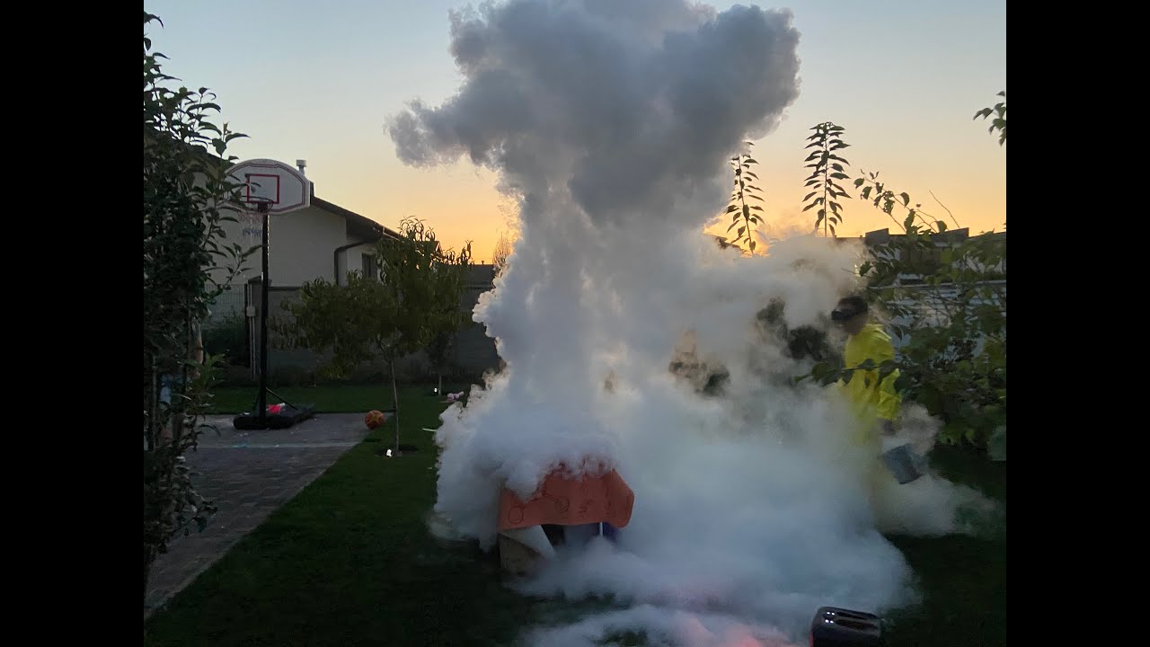 Азотное шоу вечеринка - YouTube