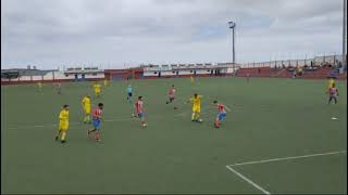 Gol de Carlos Roblas 3 3, jugador At Restinga, ante UD Tacoronte