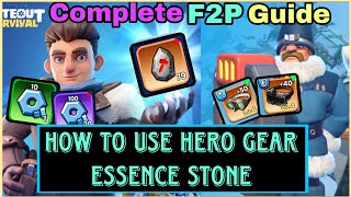 How to use hero gear essence stone - Whiteout Survival | Mastery Forging in mythic gear F2P Guide screenshot 5