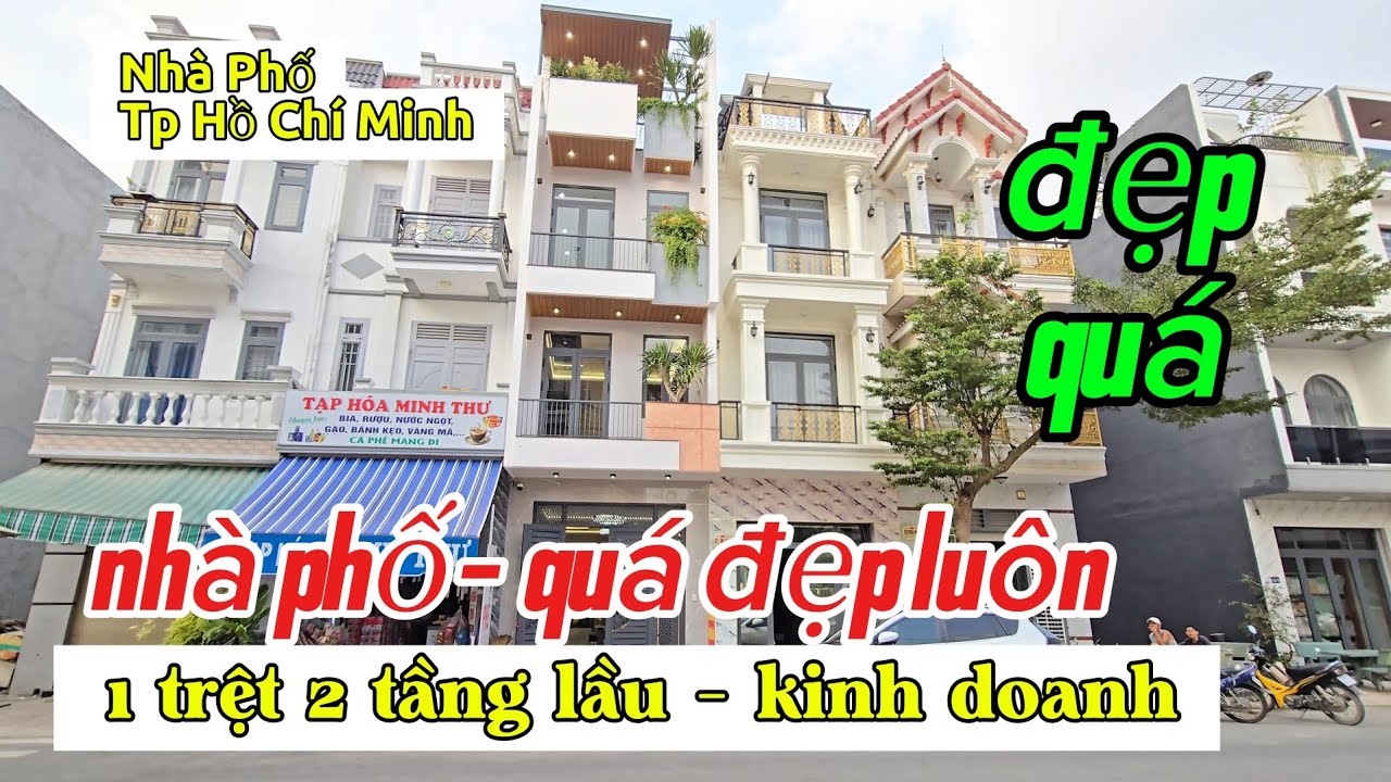 Nhà phố đẹp - vừa ở vừa kinh doanh - quá vip tại Bình Dương????