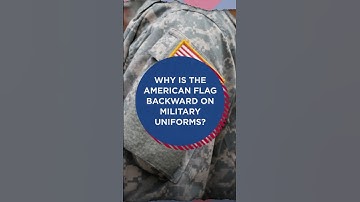 Waarom staat de Amerikaanse vlag achterstevoren op militaire uniformen? #geschiedenis #4juli #leu...