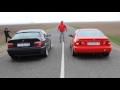 BMW E36 3.0"строкер" VS Honda Civic 1.8 Dohc Vtec