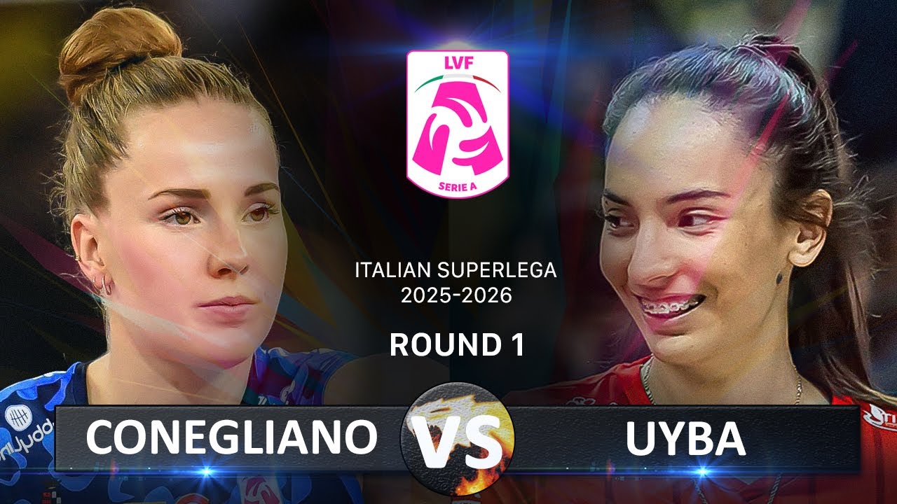 Conegliano vs UYBA | Italian Volleyball LVF SerieA1 2025/2026