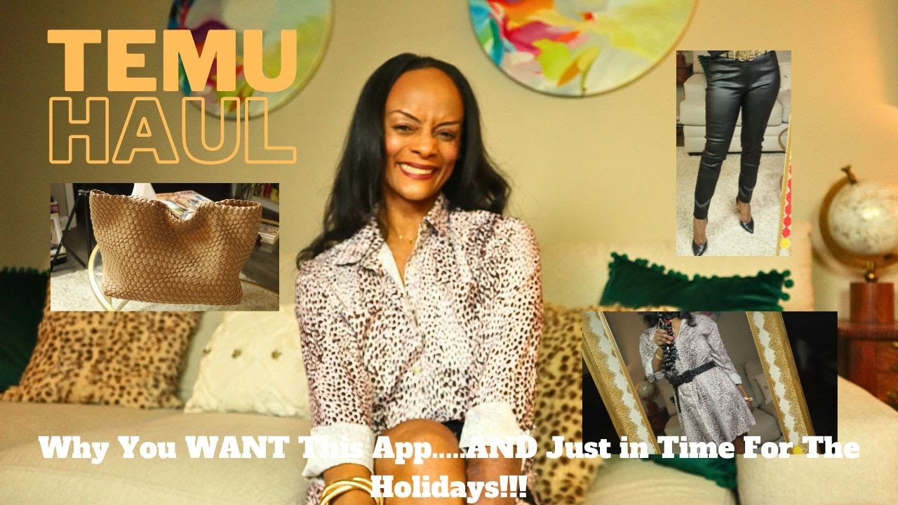 TEMU HAUL: Why You WANT This App...AND Just In Time For The Holidays!