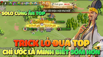 Lưu Video Này Lại Để Ăn Trọc Vàng Free Rise of Kingdoms - Hướng Dẫn Mẹo Event Đua Với Thời Gian