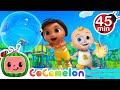 Bubble Race | Nina&#39;s ABCs  | CoComelon Songs for Kids &amp; Nursery Rhymes