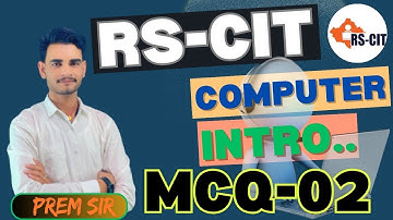 COMPUTER MCQ CLASS -02 // RS-CIT//CET//SSC/LDC/COMPUTER TEACHER// WEB SERVER//  IA// BY PREM SIR