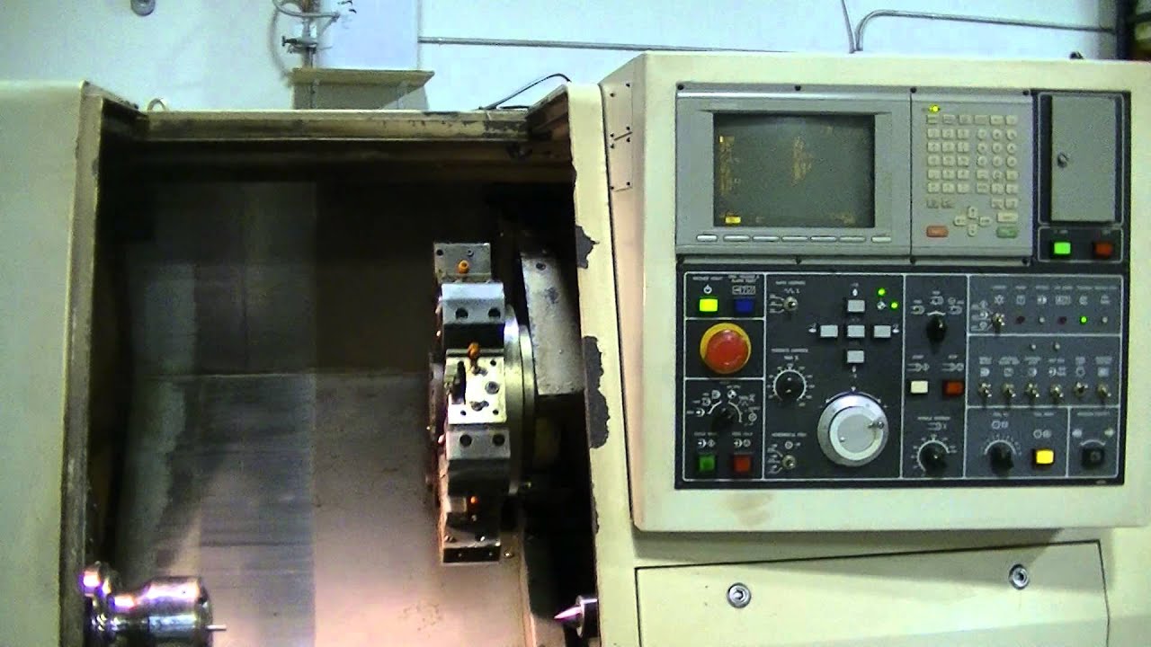 1997 Daewoo Puma 200c Cnc Lathe With Smw Barfeeder Youtube