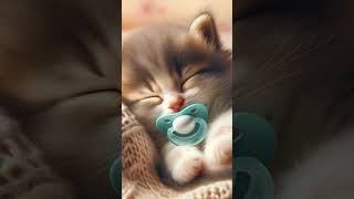 Sleeping Kitten #kitten #sleepmusic #lullaby