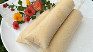 Guyanese custard icicle | milk icicle #custardicicle #icicles