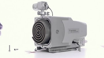 Agilent IDP 3 Dry scroll pump for 597x series GC MSD   Maintenance Video