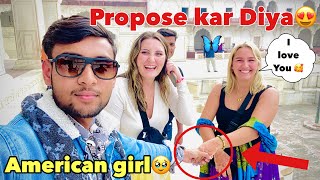 American girl propose me🥹 || i found my future girlfriend😍￼￼￼|| Ishan mark vlogs