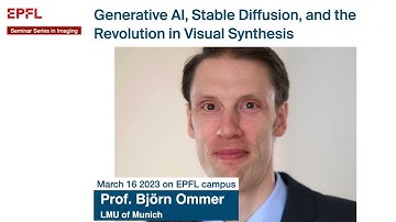 Björn Ommer: Generative AI, Stable Diffusion, and the Revolution in Visual Synthesis