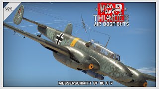 WAR THUNDER CZ - Air Dogfights #52 - Messerschmitt Bf 110 C-7