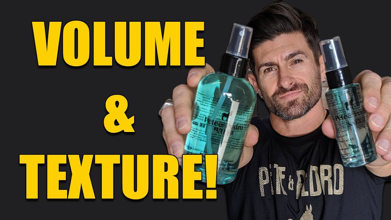 Pedro's Pointers: How & Why Men Should Use A Sea Salt Spray Pre-Styler? -  YouTube