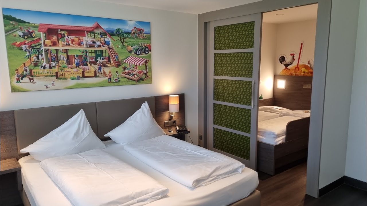 Playmobil Funpark,  Standardzimmer Playmobil Funpark Hotel, Freizeitparkhotels, Playmobilhotel,