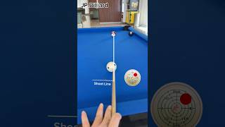 The hidden aiming shift from side spin #jpbilliard #billiards #billiard