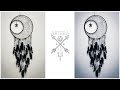 DIY DreamCatcher || How to make Dreamcatcher || Crescent Moon wall Decor