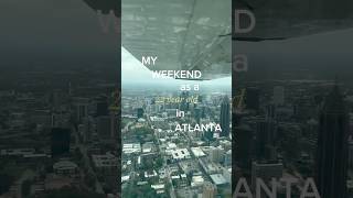 Weekend vlog in the A. #flightlesson #atlantaskyline #22 #businessowner #weddingexpo