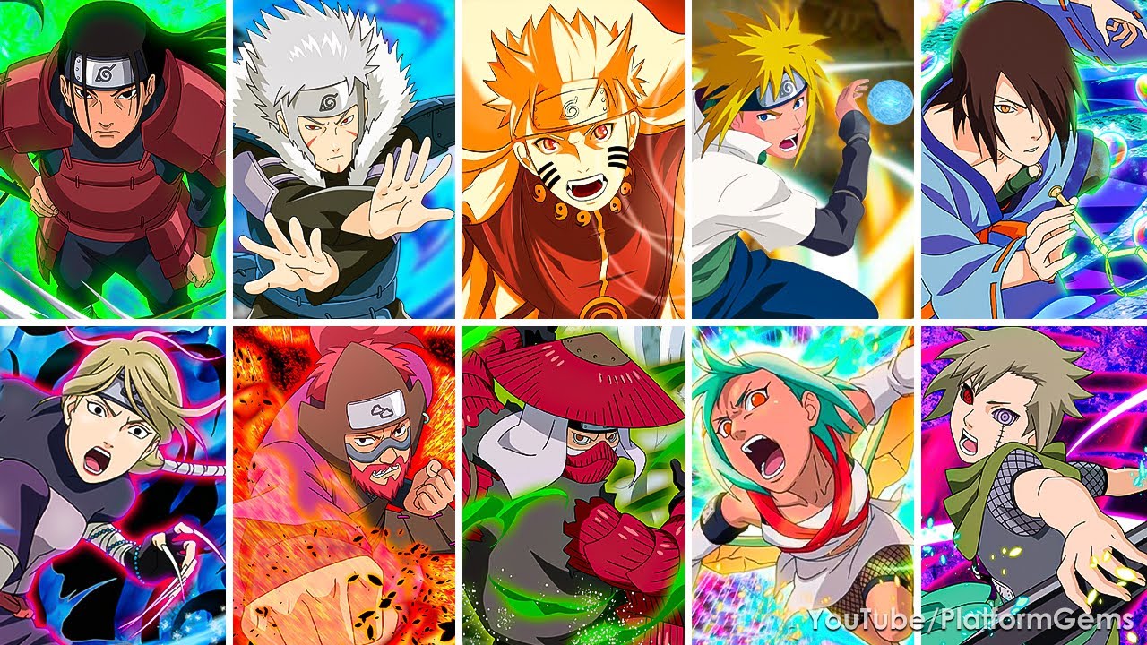 Naruto Shippuden: Ultimate Ninja Storm 3 - Все Максимальные Дзюцу [4K]